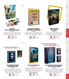 Catalogue Fnac page 77: Asmodee détective box ciao bella €39,99