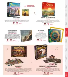 Catalogue Fnac page 85: Avalon hill heroquest €129,99, Asmodee catan - le jeu de base €45,99