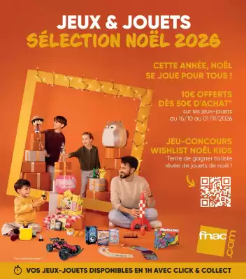 Fnac (valable jusqu'au 31-12)