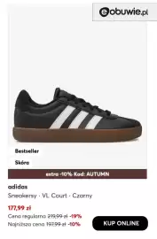 Eobuwie gazetka tydzień 43 Strona 3: Adidas Sneakersy · VL Court · Czarny €177,99