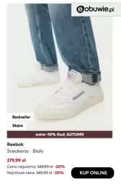 Eobuwie gazetka tydzień 43 Strona 9: Reebok Sneakersy · Biały €279,99