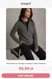 Renee magazyn tydzień 43 Strona 7: reneé Minimalistyczny Kardigan ze Stójką z wełną i Bawełną 99,99 zł KUP ONLINE