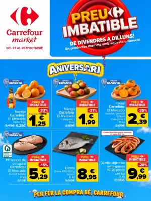 Folleto Carrefour Market