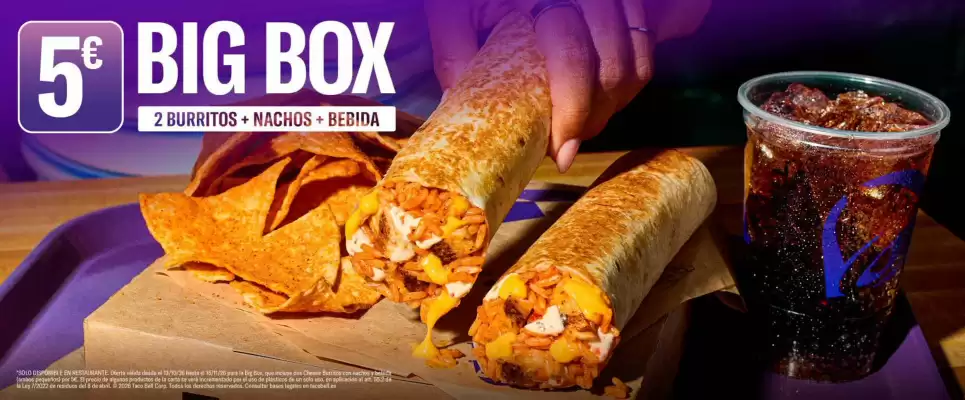 Taco Bell (válido hasta el 15-11)