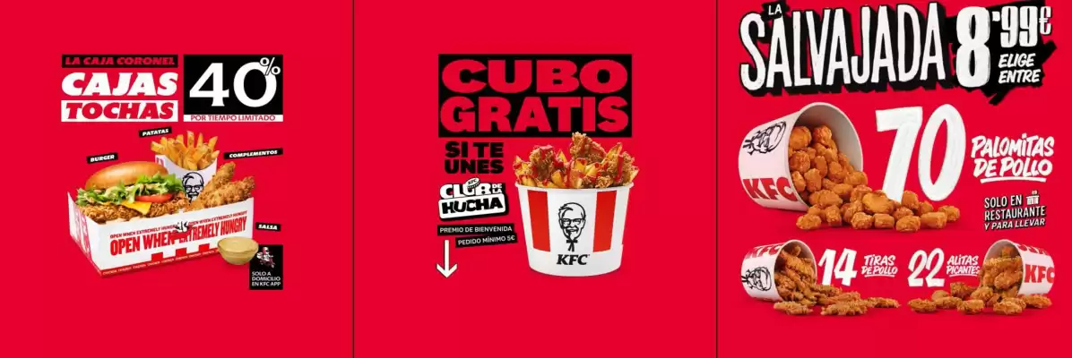 KFC (válido hasta el 4-11)