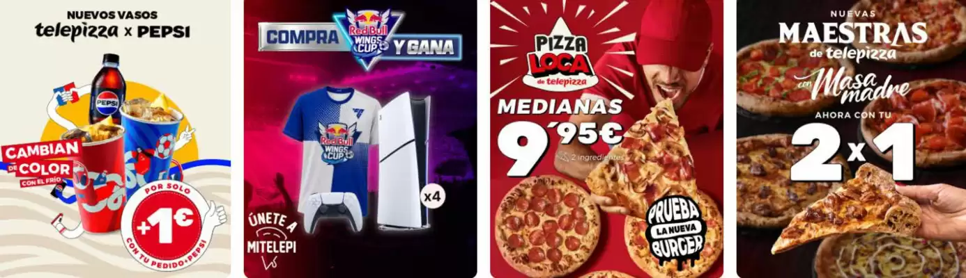 Telepizza (válido hasta el 4-11)