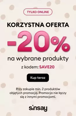 Sinsay (ważność do 26-10)