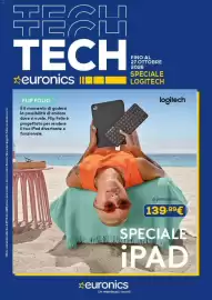 Volantino Euronics settimana 43 Pagina 1: Flip Folio Logitech €139,99