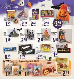 Volantino Coop Pagina 11: Cioccolato zucche €2,99, Togo latte o fondente €1,99