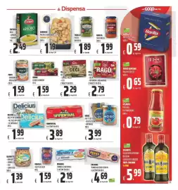 Volantino Coop Pagina 13: Pollì ragù di olive €2,79, Pesto Ceci €2,29