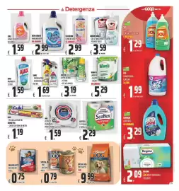 Volantino Coop Pagina 15: Ajax pavimenti classico €1,59, Smac sgrassatore scioglicalcare €1,69