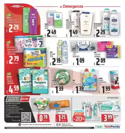 Volantino Coop Pagina 16: Pampers Baby-dry €4,59, Infasil intimo €2,49