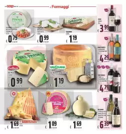Volantino Coop Pagina 2: Cecchi Chianti €3,99, Donna Marzia Vermentino Tentazione Rosé €4,29