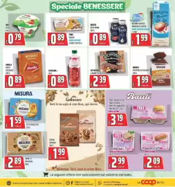 Volantino Coop Pagina 20: Levissima Focus €0,89, Eat Natural fetta alla frutta nocciola €2,39