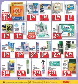 Volantino Coop Pagina 22: Regina carta igienica camomilla €2,99, Gillette Blue 3 radigetta €3,99