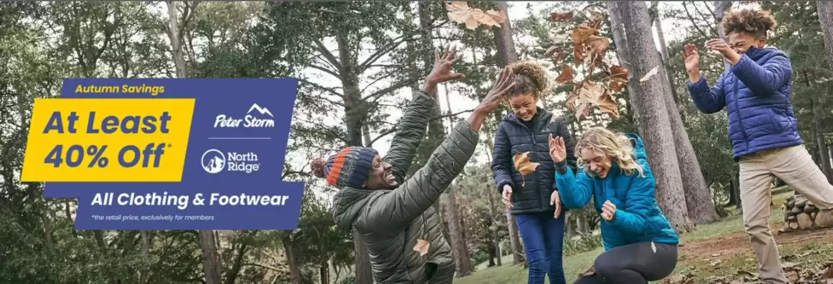 GO Outdoors (valid until 18-11)