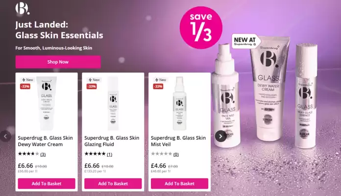 Superdrug catalogue (valid until 30-10)