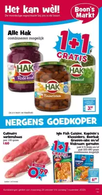 Boon`s Markt (geldig t/m 1-11)