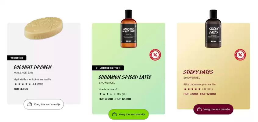 Lush (érvényes eddig: 31-10)