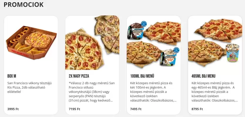 Pizza Hut (érvényes eddig: 31-10)