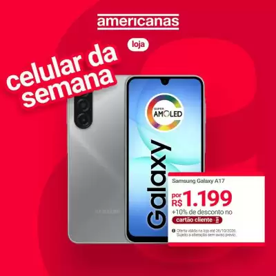 Lojas Americanas (válido até 26-10)
