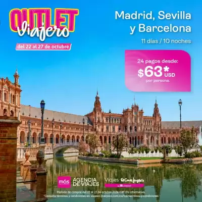 Viajes El Corte Inglés (válido hasta 27-10)