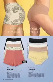 Catálogo Leonisa Página 32: Calza hipster €9.990,00, Boxer corro €14.990,00