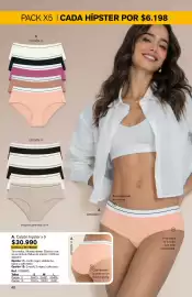 Catálogo Leonisa Página 46: Calzon hipster x 5 €30.990,00, Suave - 4 cajones huester €30.990,00