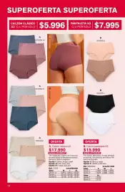 Catálogo Leonisa Página 74: Calzon pantalata x2 €15.990,00, Pantaleta x2 c/u por solo €7.995,00