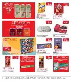 Catalogue Match page 10: FORTWENGER STOLLEN PÂTE D'AMANDES €6,19, Milka Brownies €2,49