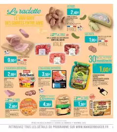 Catalogue Match page 5: La raclette LE VRAI GOÛT DES SOIRÉES ENTRE AMIS LE PORC FRANÇAIS LE KG 9,95€ JAMBON CUIT SUPÉRIEUR