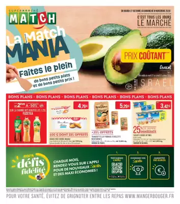 Match (valable jusqu'au 8-11)