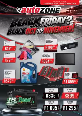 AutoZone (valid until 15-11)