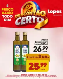 Folheto Lopes Supermercados Página 5: Azeite extravirgem lopes €25,99