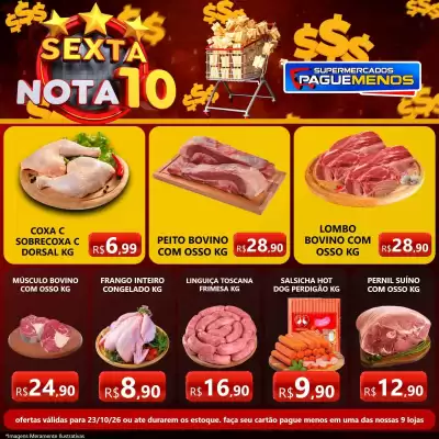 Catálogo Supermercados Pague Menos (válido até 23-10)