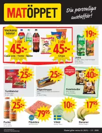 Matöppet reklamblad vecka 44 Sida 1