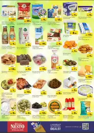 Nesto catalogue Page 10: CREAM CHEESE CHEDDAR CHEESE Mozzarella pand Puck panda بوك Original أصلية Puck بوك 111 10 AED 26.99