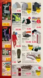 Wiglo Wunderland Prospekt woche 44 Seite 9: Warnbau-Pilotenjacke €39,99, Hüttensocken €4,99
