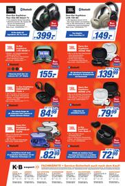 K+B Expert Prospekt Seite 12: JBL In-Ear Kopfhörer Tune Buds 2 €72,99, JBL Open-Ear Kopfhörer SENSE LITE €79,99