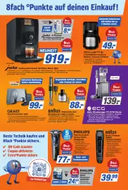 K+B Expert Prospekt Seite 5: Akku Staubsauger VT 8700 Dusty ECG €139,00, Jura Kaffeevollautomat A8 Piano Black (EA) €919,00