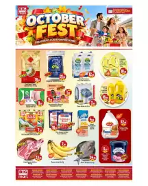 Bigmart leaflet Page 1: Gold Farm Classic Basmati Rice €18,99, Milagrosa Jasmine Rice €21,99