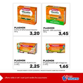 Volantino Iper Tosano settimana 43 Pagina 6: Plasmon biscotti €3,45, Plasmon il Biscotto €3,20