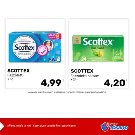 Volantino Iper Tosano settimana 43 Pagina 3: Morbidezza e assorbenza insuperabil Scottex TUTTI GIORNI SCOTTEX Fazzoletti X