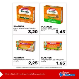 Volantino Iper Tosano settimana 43 Pagina 6: Plasmon biscotti €3,45, Plasmon il Biscotto €3,20