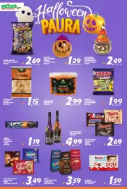 Volantino Extra Supermercati Pagina 12: Haribo caramelle halloween €1,99, Kit Kat/Lion/Smarties mini €3,49