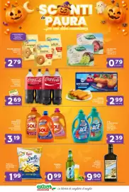 Volantino Extra Supermercati Pagina 3: Valfrutta succo vari gusti €0,79, Findus bastoncini di merluzzo €2,99