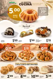 Volantino Extra Supermercati Pagina 6: Rosette piccole €2,49, Biscotti di pasta frolla halloween all'etto €1,19