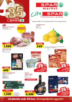 Spar Market akciós újság (érvényes eddig: 4-11)
