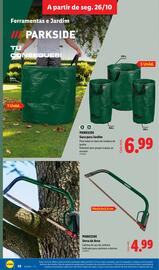 Folheto Lidl semana 44 Página 42: Parkside serra de arco €4,99