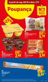 Folheto Lidl semana 44 Página 11: Iglo crocantes de frango €3,99, Chef select & you massa quebrada €0,89